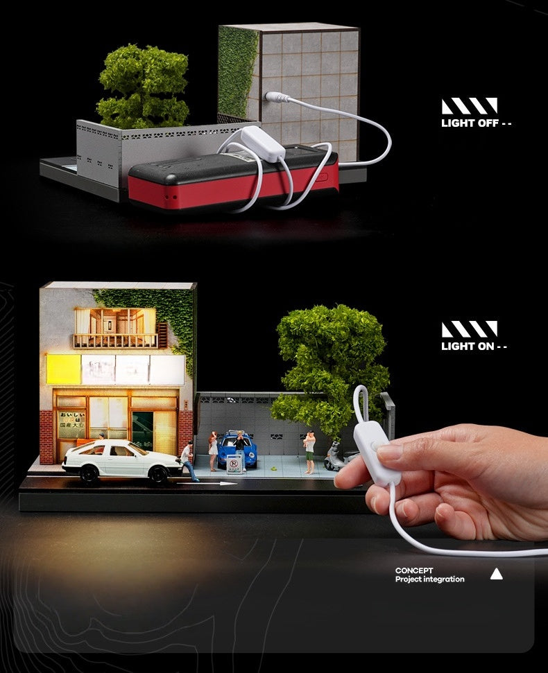 SHOU CANG JIA (收藏家) - Diorama de Tienda de Tofu - Tomica Costa Rica Collectors Club