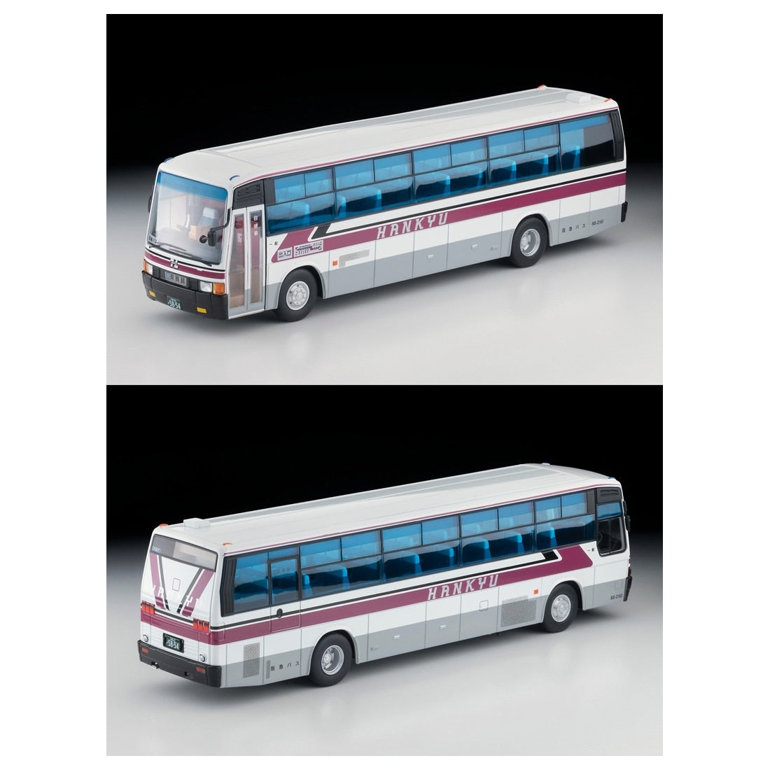 TOMICA Limited Vintage Neo - LV-N300e Mitsubishi Fuso Aero Bus (Hankyu Bus) - Tomica Costa Rica Collectors Club