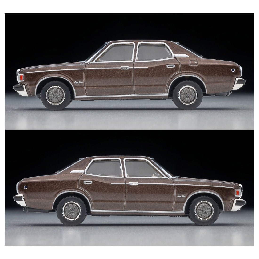 TOMICA Limited Vintage Neo - LV-N83c Toyota Crown Hardtop 4 Puertas 2000 Super Saloon Extra (Café) - Tomica Costa Rica Collectors Club