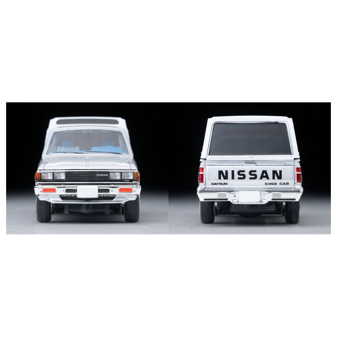 TOMICA Limited Vintage Neo - LV-N374b Nissan Truck King Cab (Plateado) Versión Norteamericana - Tomica Costa Rica Collectors Club
