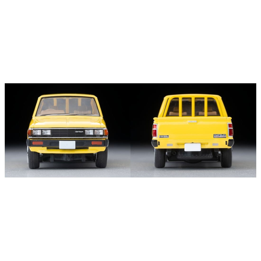 TOMICA Limited Vintage Neo - LV-N373b Datsun Truck King Cab GL (Amarillo) 1983 - Tomica Costa Rica Collectors Club