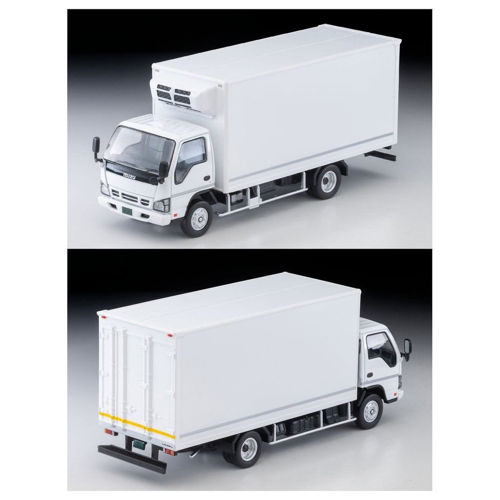TOMICA Limited Vintage Neo - LV-N285d Isuzu Elf Furgón de Reparto (Blanco) - Tomica Costa Rica Collectors Club