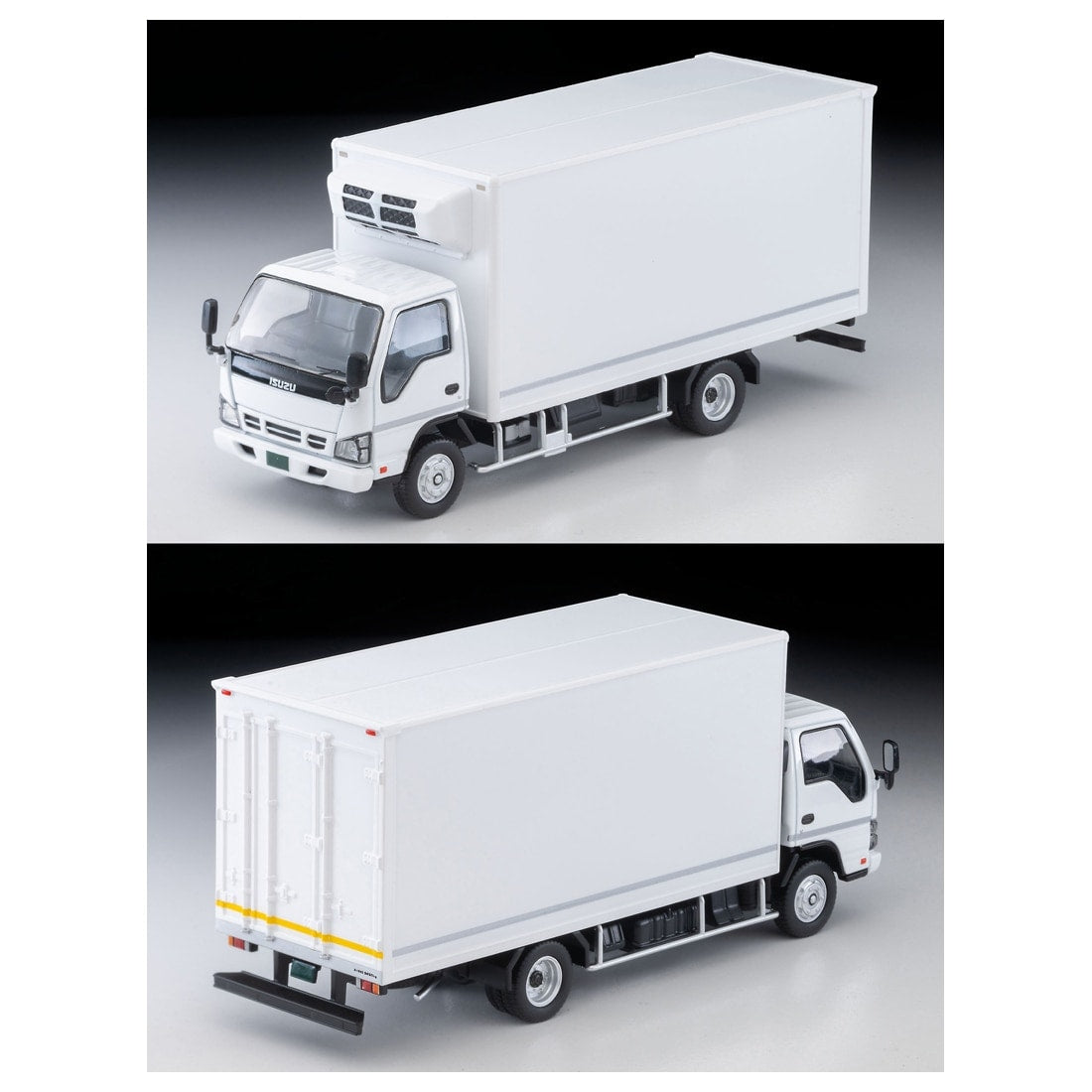 TOMICA Limited Vintage Neo - LV-N285d Isuzu Elf Furgón de Reparto (Blanco) - Tomica Costa Rica Collectors Club