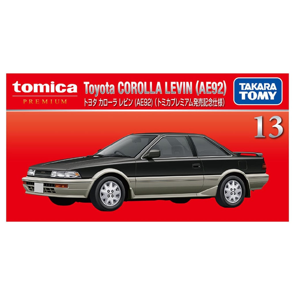 TOMICA Premium - No.13 Toyota Corolla Levin (AE92) [Edición Conmemorativa] - Tomica Costa Rica Collectors Club