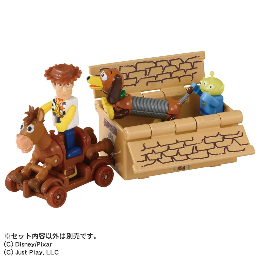 Dream TOMICA - Ride On Toy Story Slinky y Caja de Juguetes - Tomica Costa Rica Collectors Club