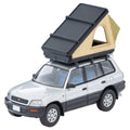 TOMICA Limited Vintage Neo - LV-N354c Toyota RAV4J V (Silver) w/Tent Figure - Tomica Costa Rica Collectors Club
