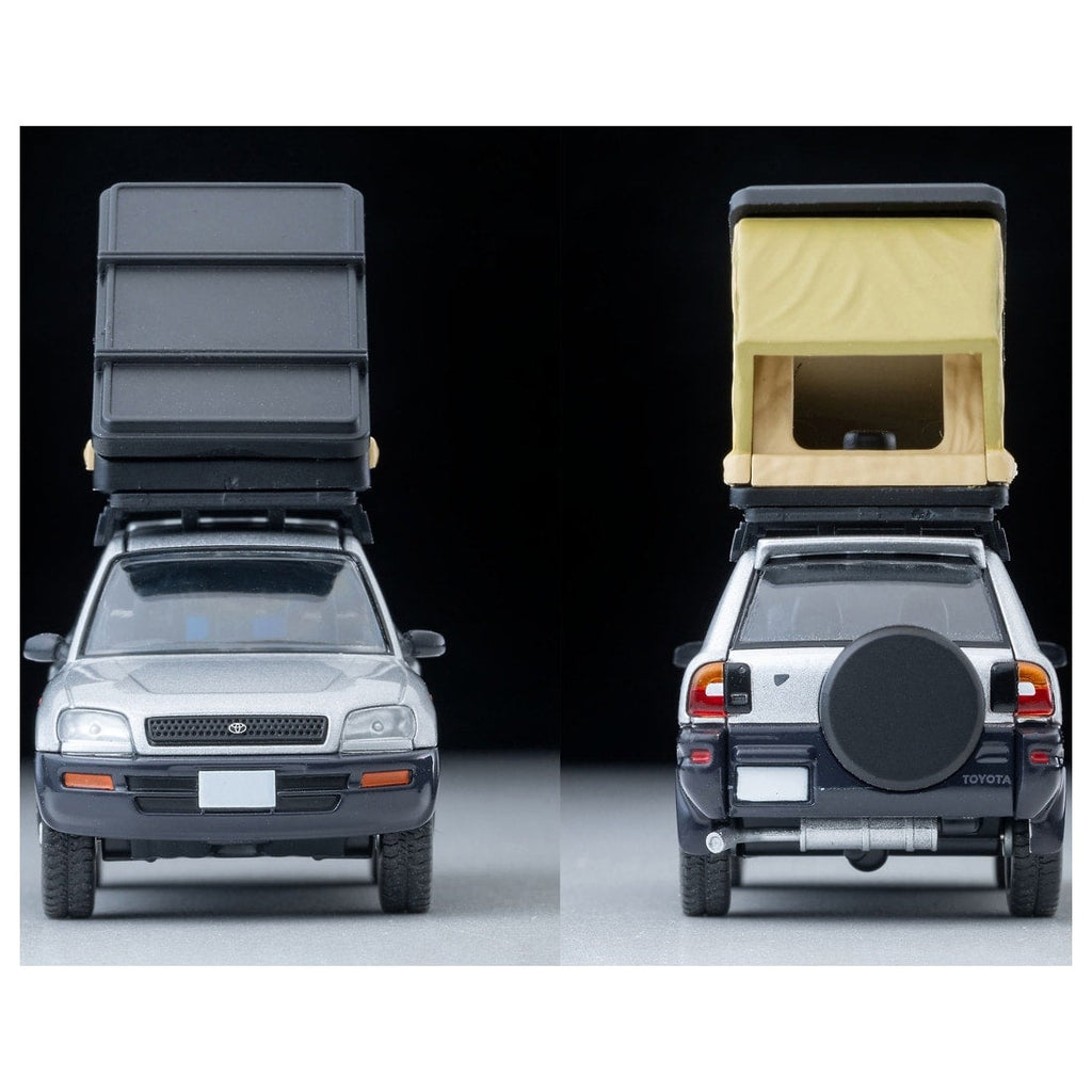 TOMICA Limited Vintage Neo - LV-N354c Toyota RAV4J V (Silver) w/Tent Figure - Tomica Costa Rica Collectors Club