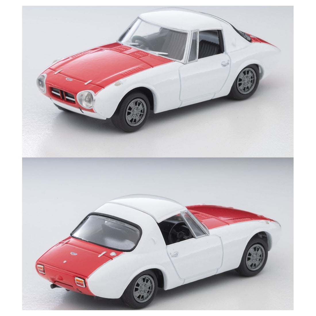 TOMICA Limited Vintage - LV-215a Toyota Sport 800 Custom Color (White/Red) 65 Modelo - Tomica Costa Rica Collectors Club