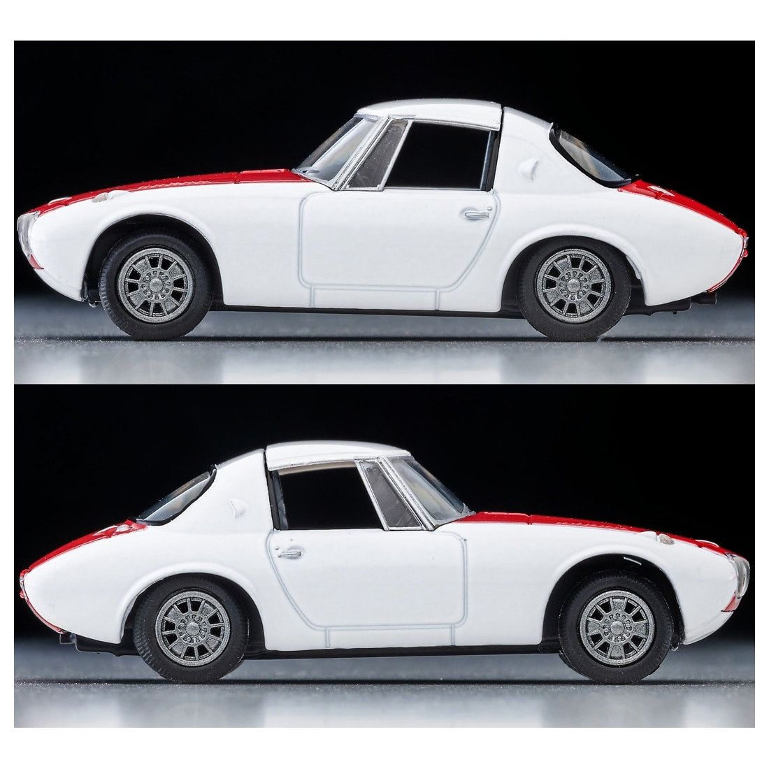 TOMICA Limited Vintage - LV-215a Toyota Sport 800 Custom Color (White/Red) 65 Modelo - Tomica Costa Rica Collectors Club