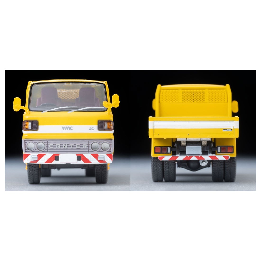 TOMICA Limited Vintage Neo - LV-N369a Mitsubishi Fuso Canter Camion Volquete Road Maintenance con Figura - Tomica Costa Rica Collectors Club