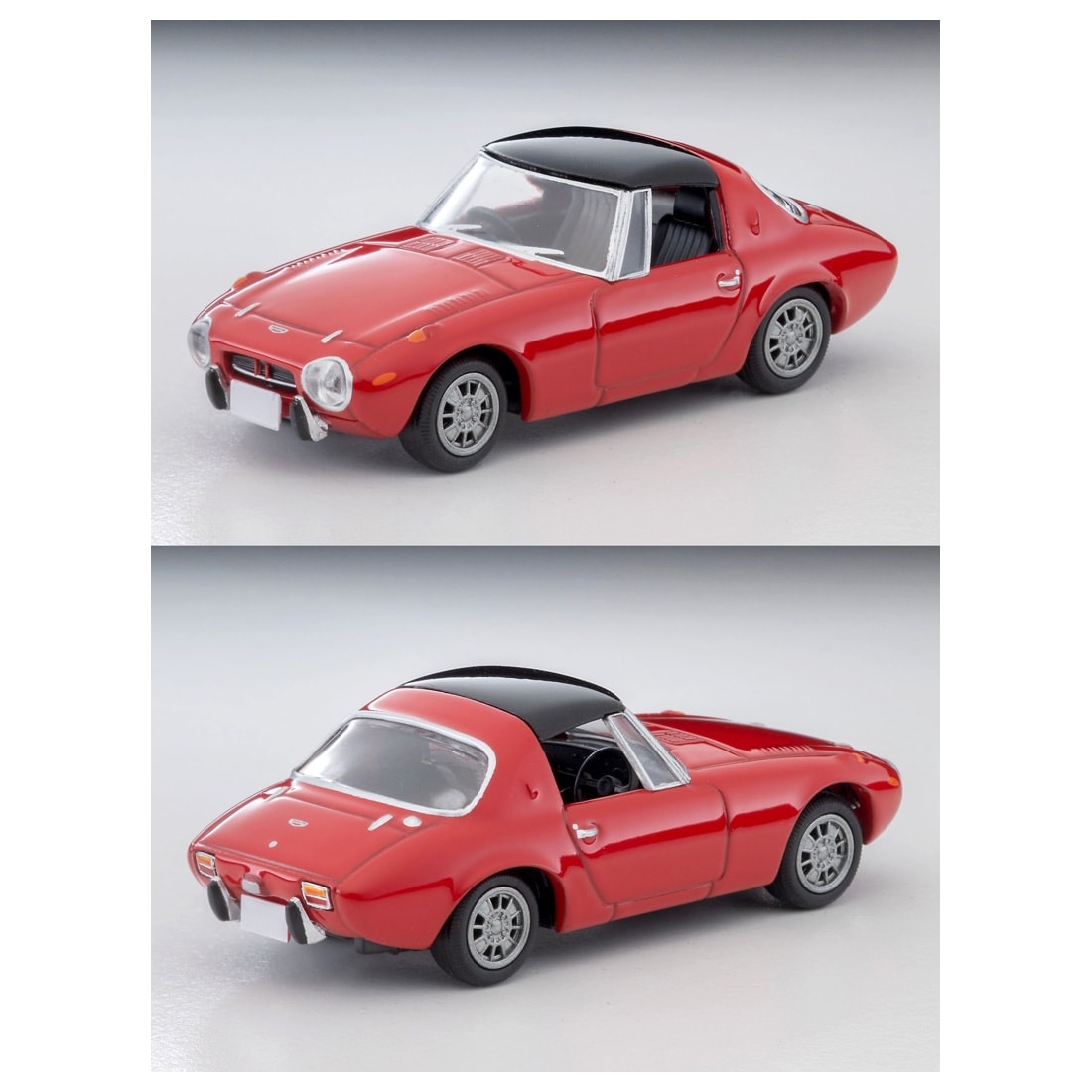 TOMICA Limited Vintage - LV-139d Toyota Sports 800 Custom Wheel Installed Car (Red) '69 Type - Tomica Costa Rica Collectors Club