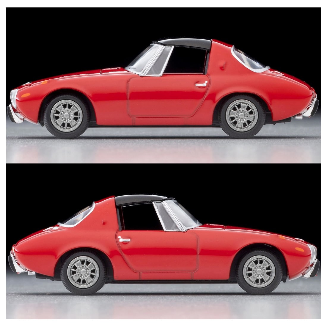 TOMICA Limited Vintage - LV-139d Toyota Sports 800 Custom Wheel Installed Car (Red) '69 Type - Tomica Costa Rica Collectors Club