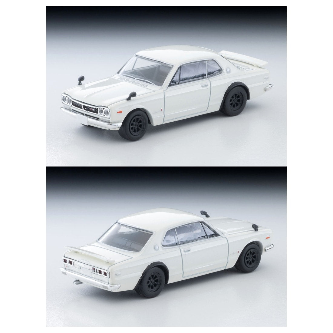 TOMICA Limited Vintage Neo - LV-N380a Nissan Skyline Hardtop 2000GT-R w/RS Watanabe Wheel (White) 72 Modelo - Tomica Costa Rica Collectors Club