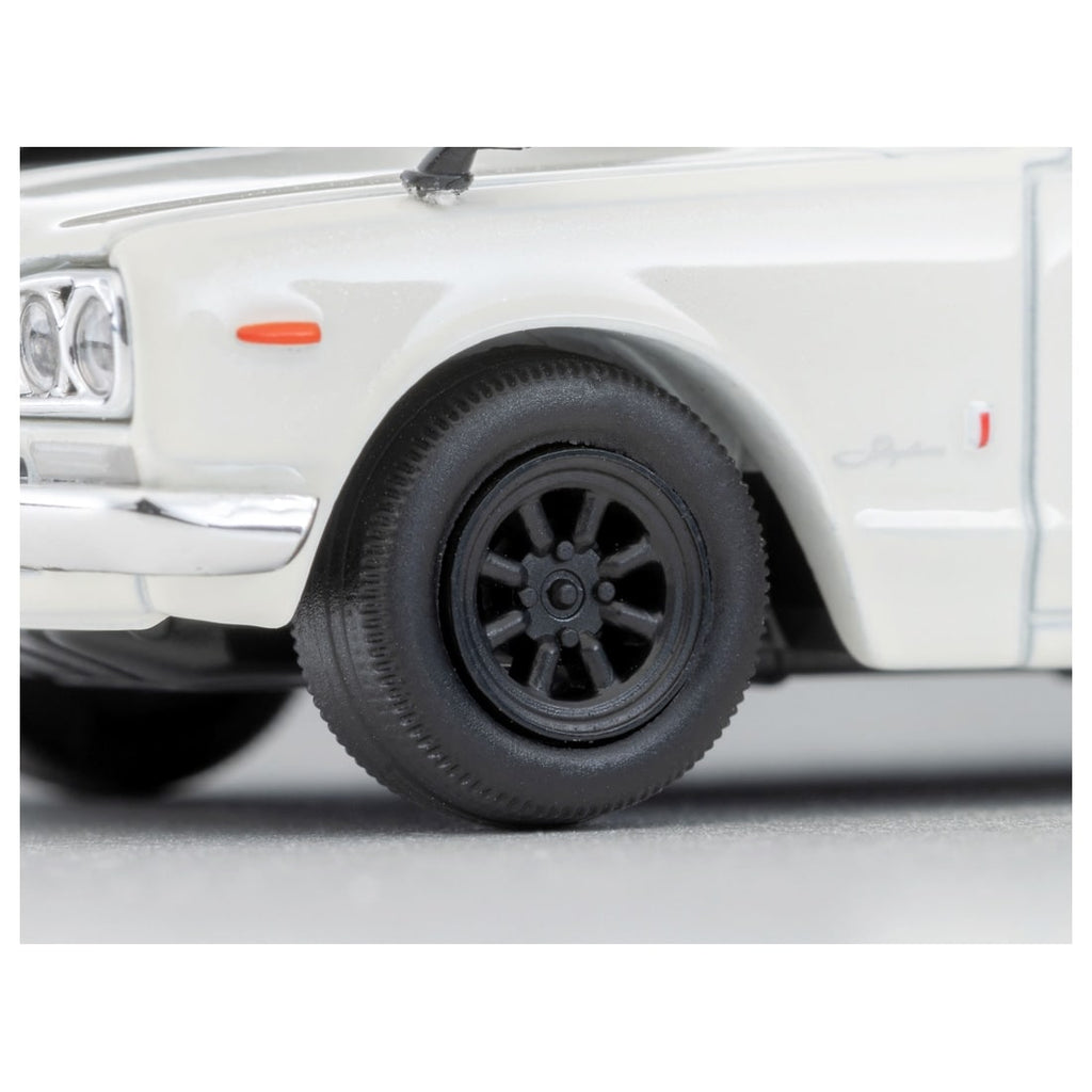 TOMICA Limited Vintage Neo - LV-N380a Nissan Skyline Hardtop 2000GT-R w/RS Watanabe Wheel (White) 72 Modelo - Tomica Costa Rica Collectors Club