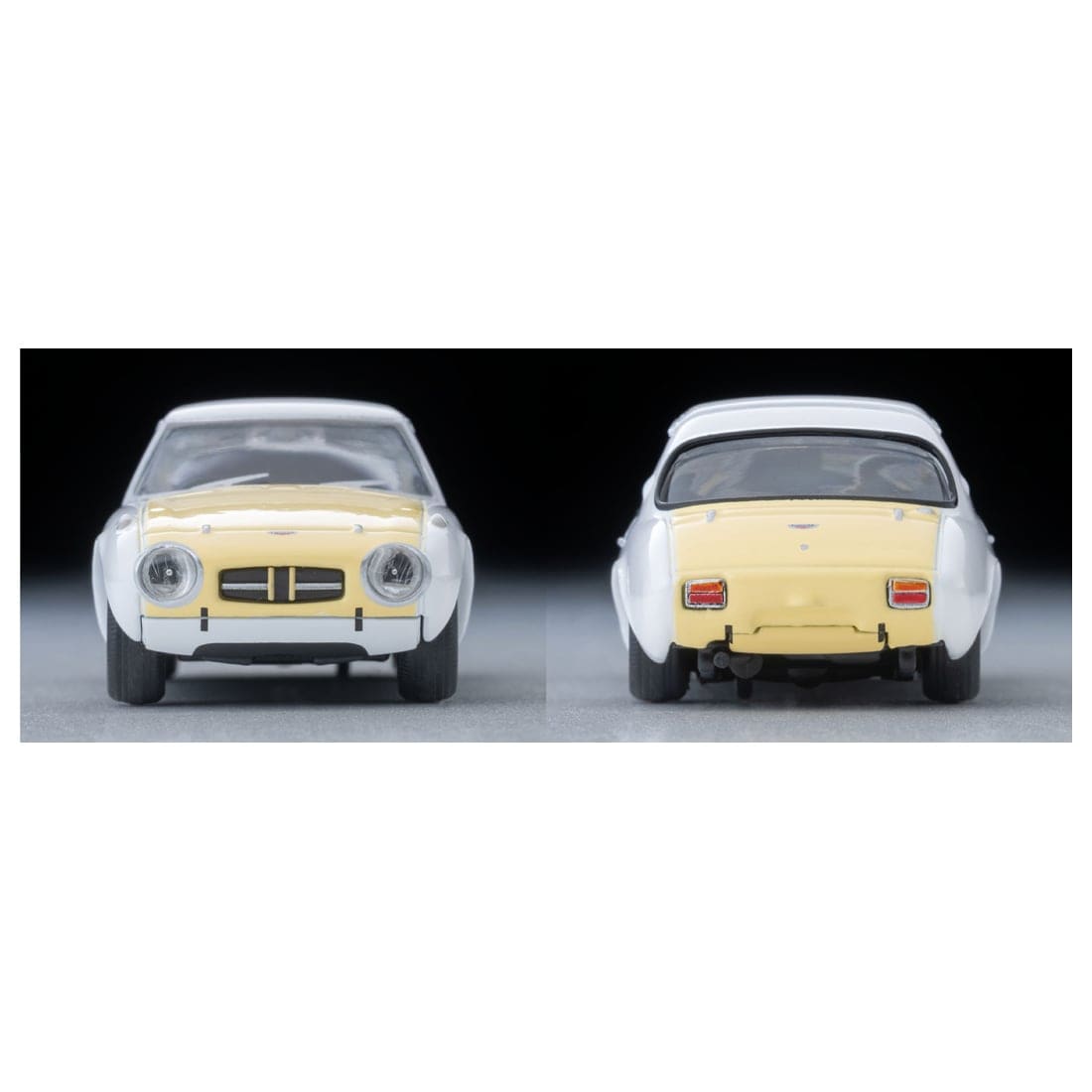 TOMICA Limited Vintage - LV-215b Toyota Sports 800 Custom Color (White/Yellow) '65 Type - Tomica Costa Rica Collectors Club