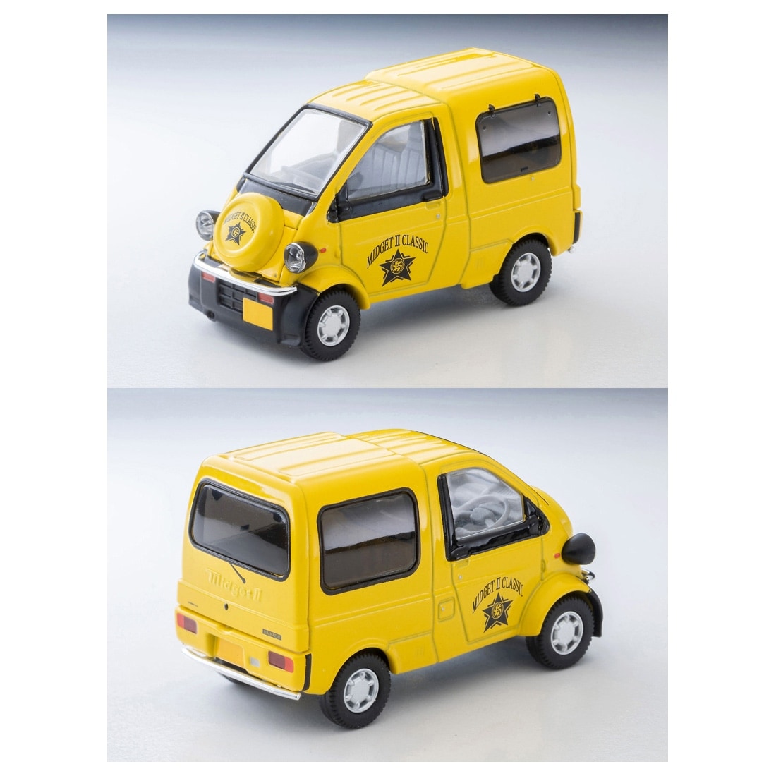 TOMICA Limited Vintage Neo - LV-N362b Daihatsu Midget II Cargo R Type Option Equipped Car (Yellow) 97 Modelo - Tomica Costa Rica Collectors Club