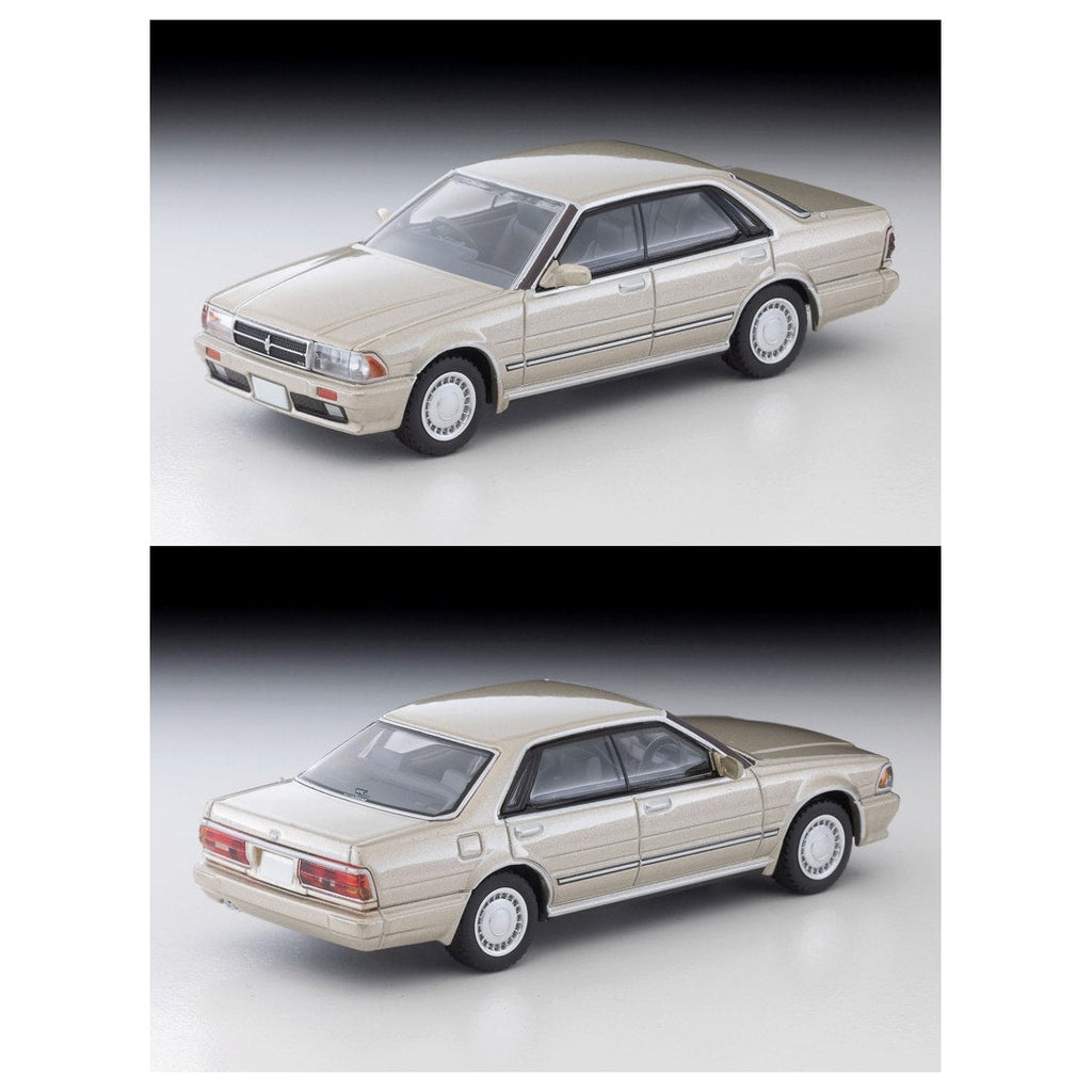 TOMICA Limited Vintage Neo - LV-N368b Nissan Cedric HT V20 Twin Cam Turbo Gran Turismo SV (Yellowish Silver) 89 - Tomica Costa Rica Collectors Club