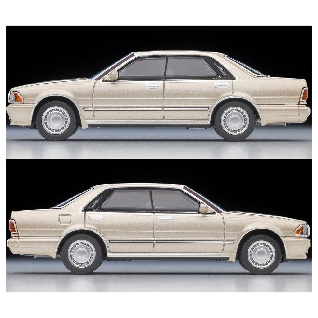 TOMICA Limited Vintage Neo - LV-N368b Nissan Cedric HT V20 Twin Cam Turbo Gran Turismo SV (Yellowish Silver) 89 - Tomica Costa Rica Collectors Club