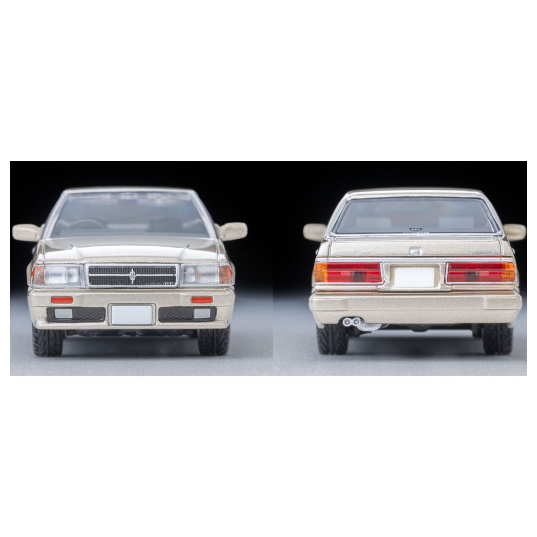TOMICA Limited Vintage Neo - LV-N368b Nissan Cedric HT V20 Twin Cam Turbo Gran Turismo SV (Yellowish Silver) 89 - Tomica Costa Rica Collectors Club