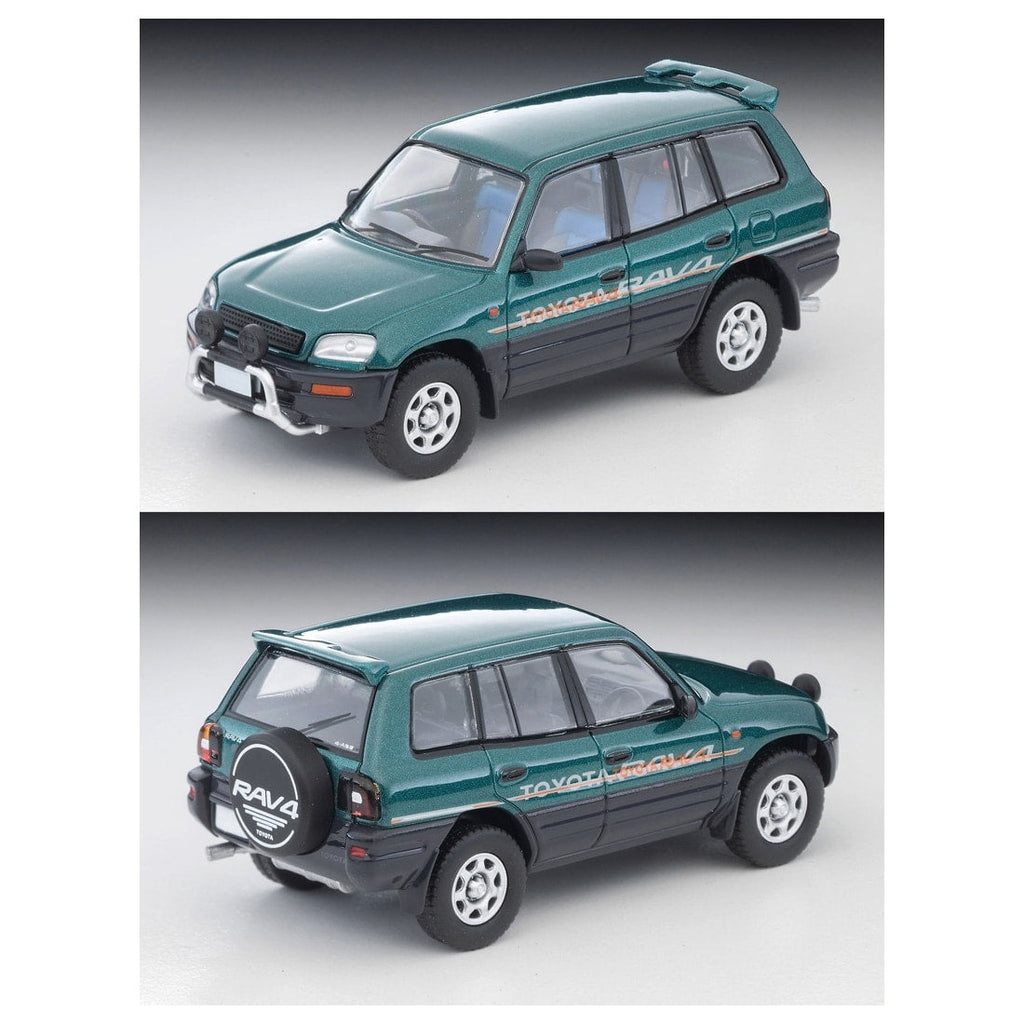 TOMICA Limited Vintage Neo - LV-N354d Toyota RAV4J V (Green/Gray) 95 Modelo - Tomica Costa Rica Collectors Club