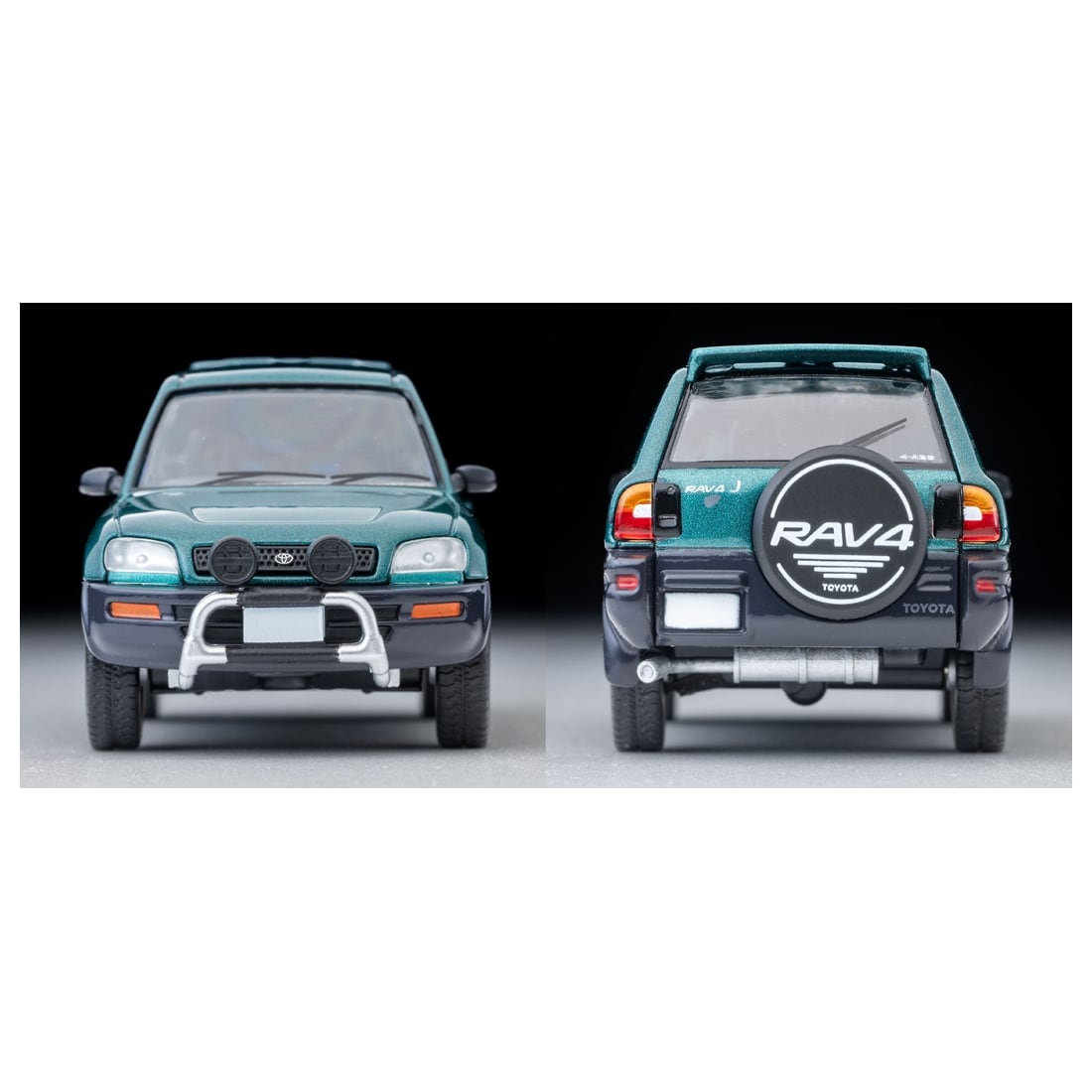 TOMICA Limited Vintage Neo - LV-N354d Toyota RAV4J V (Green/Gray) 95 Modelo - Tomica Costa Rica Collectors Club