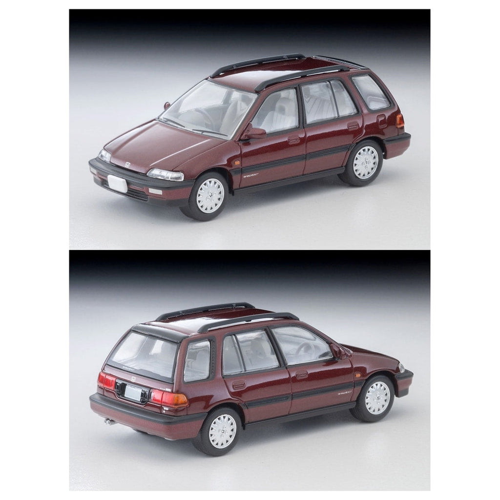 TOMICA Limited Vintage Neo - LV-N297b Honda Civic Shuttle 56i (Red) 90 - Tomica Costa Rica Collectors Club