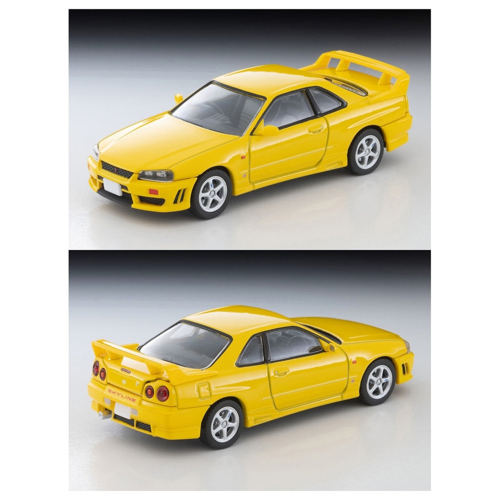 TOMICA Limited Vintage Neo - LV-N365a Nissan Skyline 2-door Sport Coupe 25GT TURBO con Pieza Opcional (Yellow) 98 Modelo - Tomica Costa Rica Collectors Club