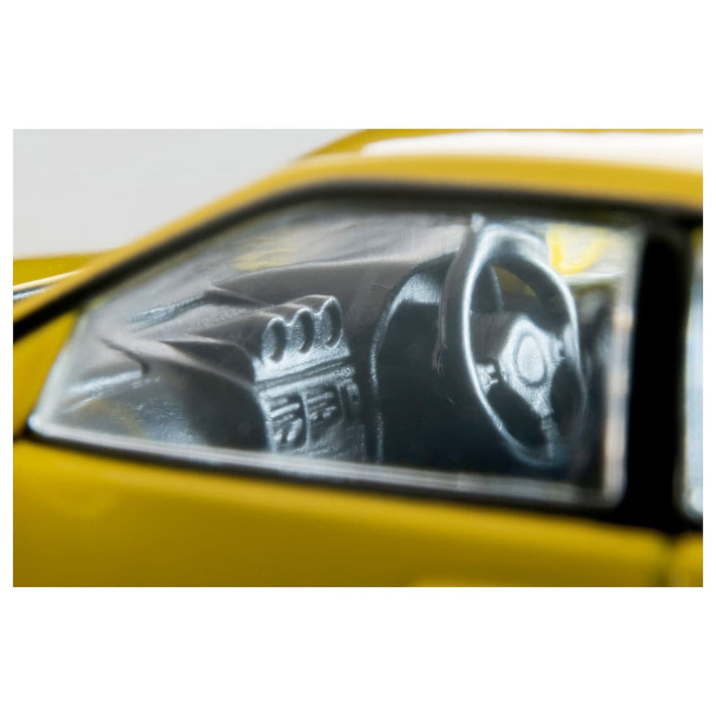 TOMICA Limited Vintage Neo - LV-N365a Nissan Skyline 2-door Sport Coupe 25GT TURBO con Pieza Opcional (Yellow) 98 Modelo - Tomica Costa Rica Collectors Club