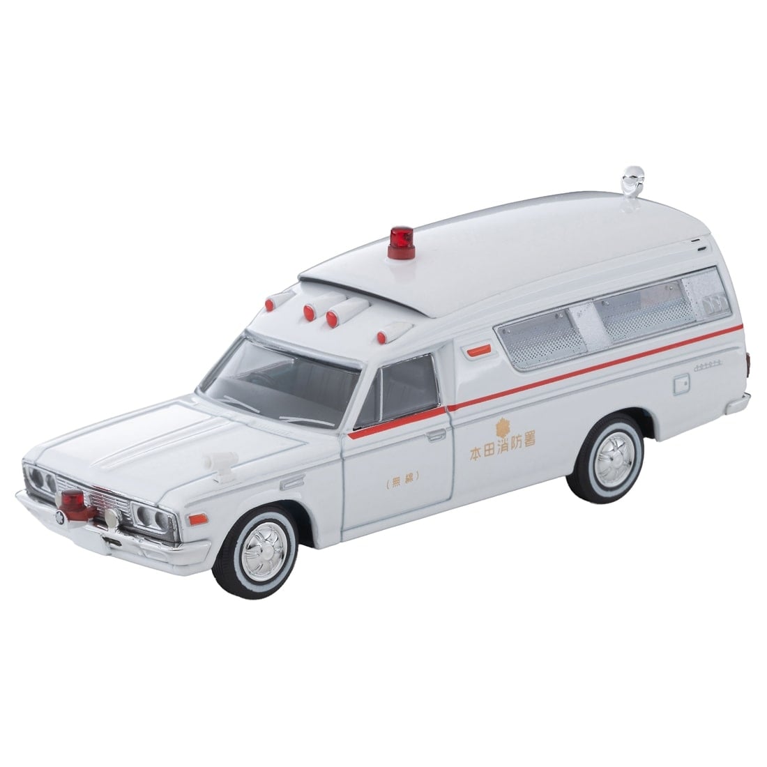 TOMICA Limited Vintage - LV-216b Toyota Ambulancia FS55V Modelo (Honda Fire Department) - Tomica Costa Rica Collectors Club