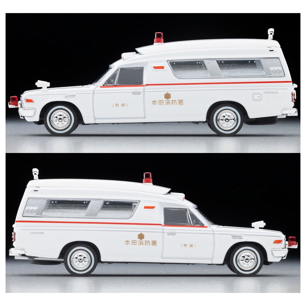 TOMICA Limited Vintage - LV-216b Toyota Ambulancia FS55V Modelo (Honda Fire Department) - Tomica Costa Rica Collectors Club