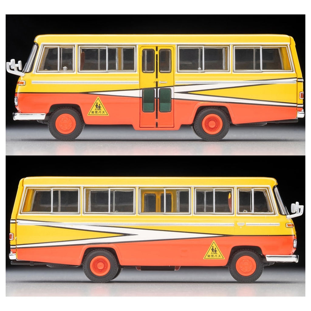 TOMICA Limited Vintage Neo - LV-N60b Nissan Civilian Autobus Escolar (Yellow/Red) - Tomica Costa Rica Collectors Club