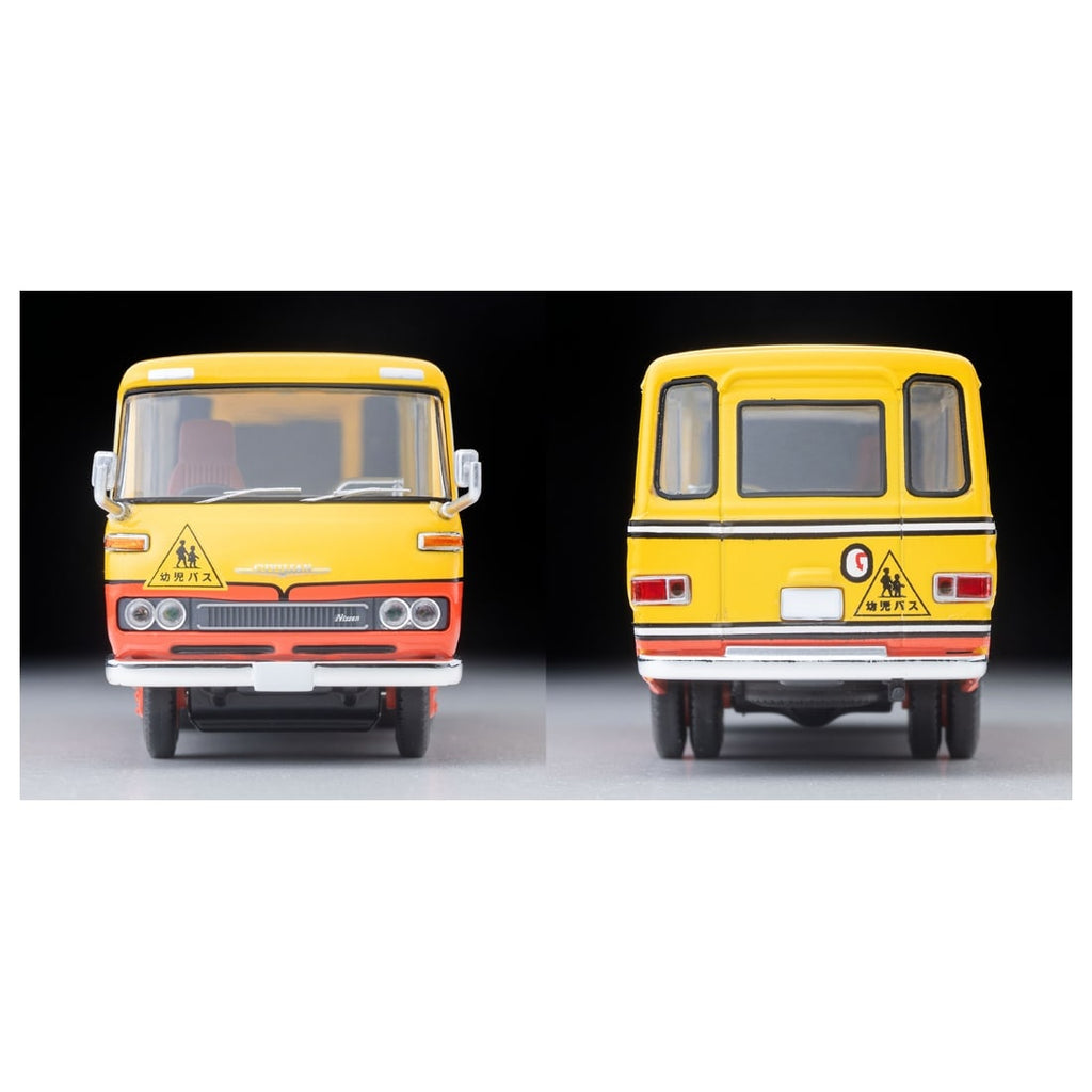 TOMICA Limited Vintage Neo - LV-N60b Nissan Civilian Autobus Escolar (Yellow/Red) - Tomica Costa Rica Collectors Club