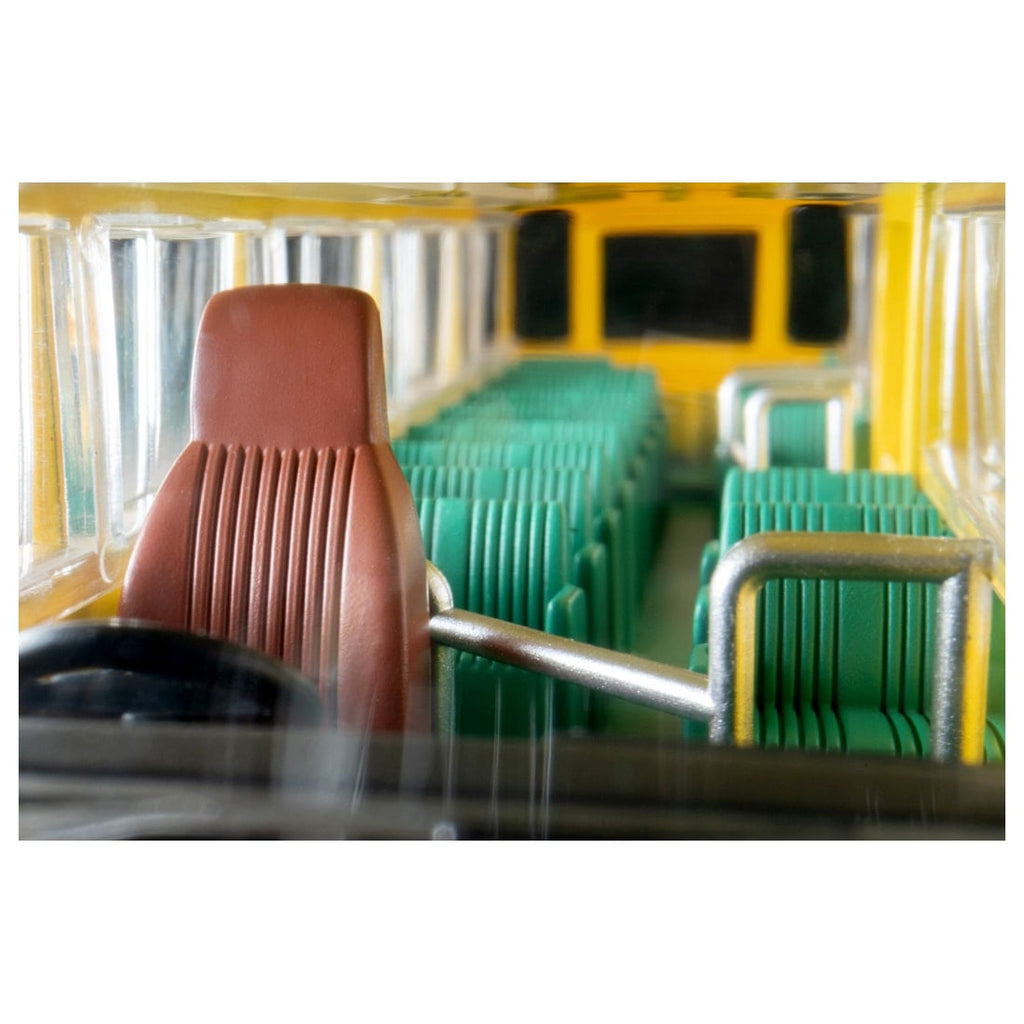 TOMICA Limited Vintage Neo - LV-N60b Nissan Civilian Autobus Escolar (Yellow/Red) - Tomica Costa Rica Collectors Club