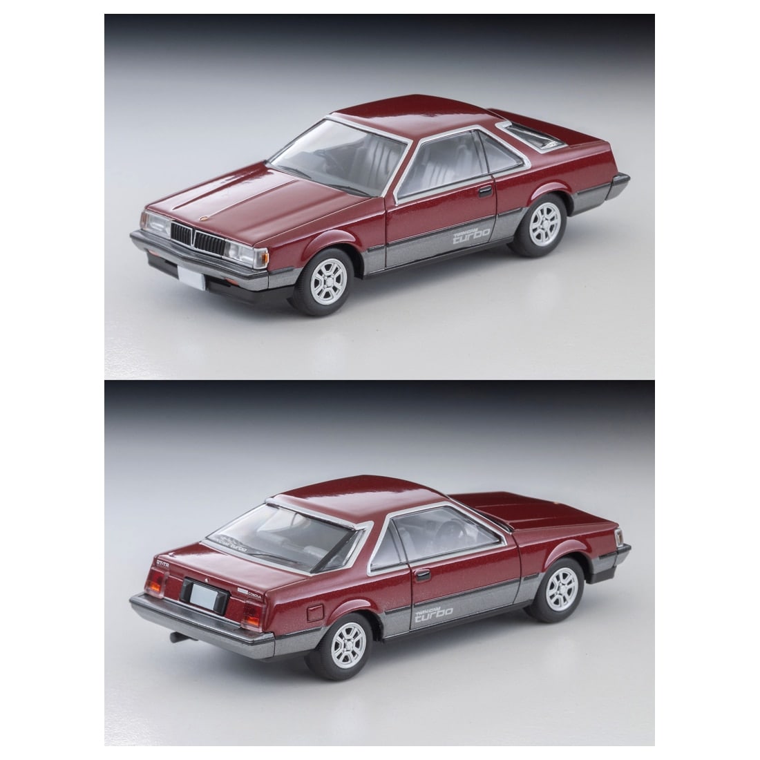 TOMICA Limited Vintage Neo - LV-N69c Toyota Corona Hard Top 1800GT-TR (Wine/Grey) '84 - Tomica Costa Rica Collectors Club