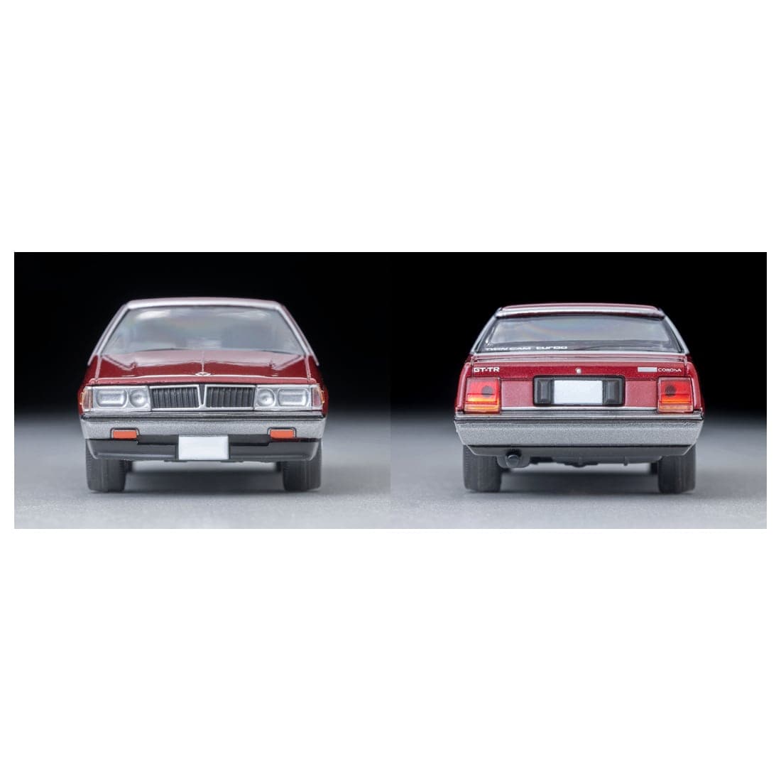 TOMICA Limited Vintage Neo - LV-N69c Toyota Corona Hard Top 1800GT-TR (Wine/Grey) '84 - Tomica Costa Rica Collectors Club
