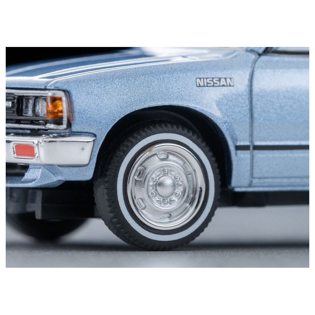 TOMICA Limited Vintage Neo - LV-N374a Nissan Truck King Cab (Blue Mist) North American Spec - Tomica Costa Rica Collectors Club