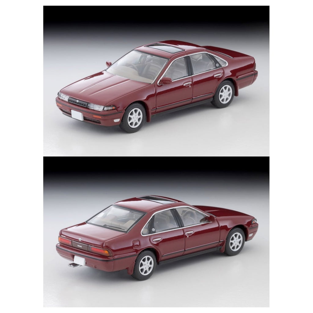 TOMICA Limited Vintage Neo - LV-N319d Nissan Cefiro Town Ride N (Wine Red) 1991 Modelo - Tomica Costa Rica Collectors Club