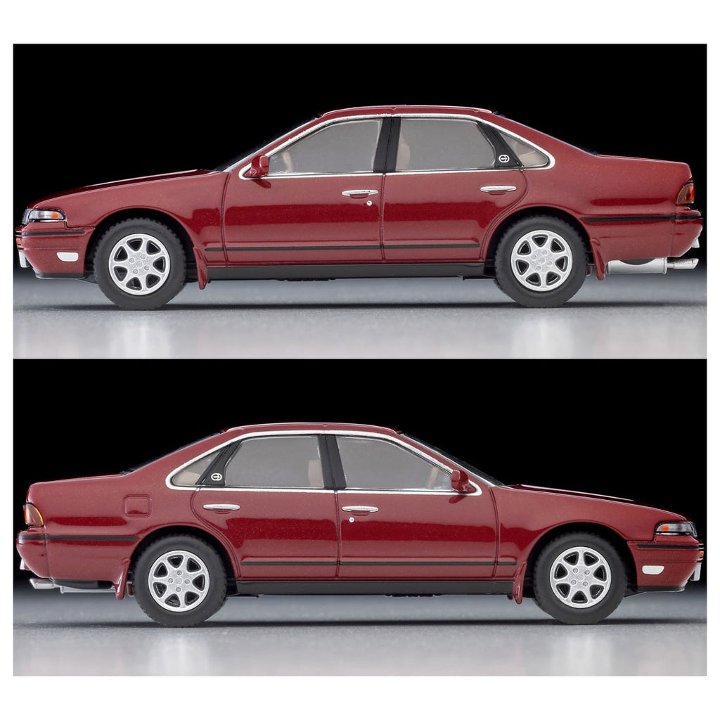 TOMICA Limited Vintage Neo - LV-N319d Nissan Cefiro Town Ride N (Wine Red) 1991 Modelo - Tomica Costa Rica Collectors Club