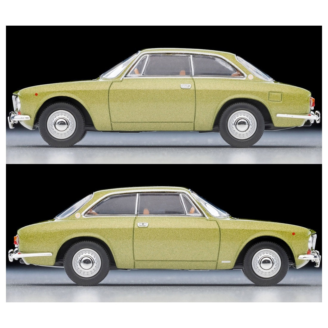 TOMICA Limited Vintage - LV-155d Alfa Romeo 1750GTV (Olive Green M) - Tomica Costa Rica Collectors Club