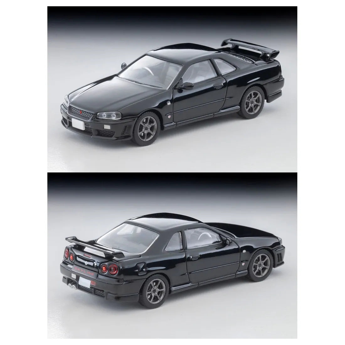 TOMICA Limited Vintage Neo - LV-N353c Nissan Skyline 2-door Sport Coupe 25GT TURBO con Pieza Opcional (Black) 2000 Modelo - Tomica Costa Rica Collectors Club