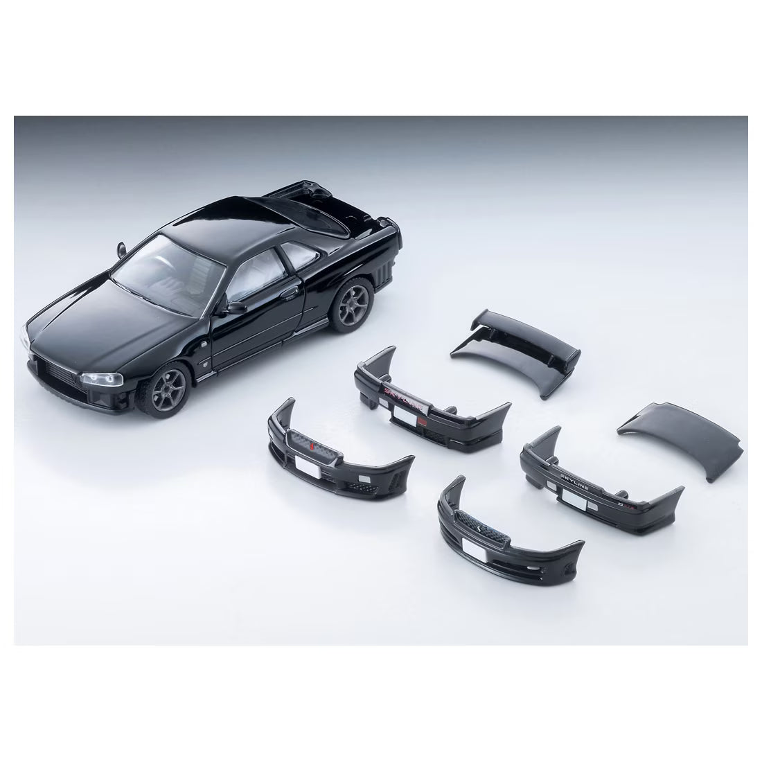 TOMICA Limited Vintage Neo - LV-N353c Nissan Skyline 2-door Sport Coupe 25GT TURBO con Pieza Opcional (Black) 2000 Modelo - Tomica Costa Rica Collectors Club