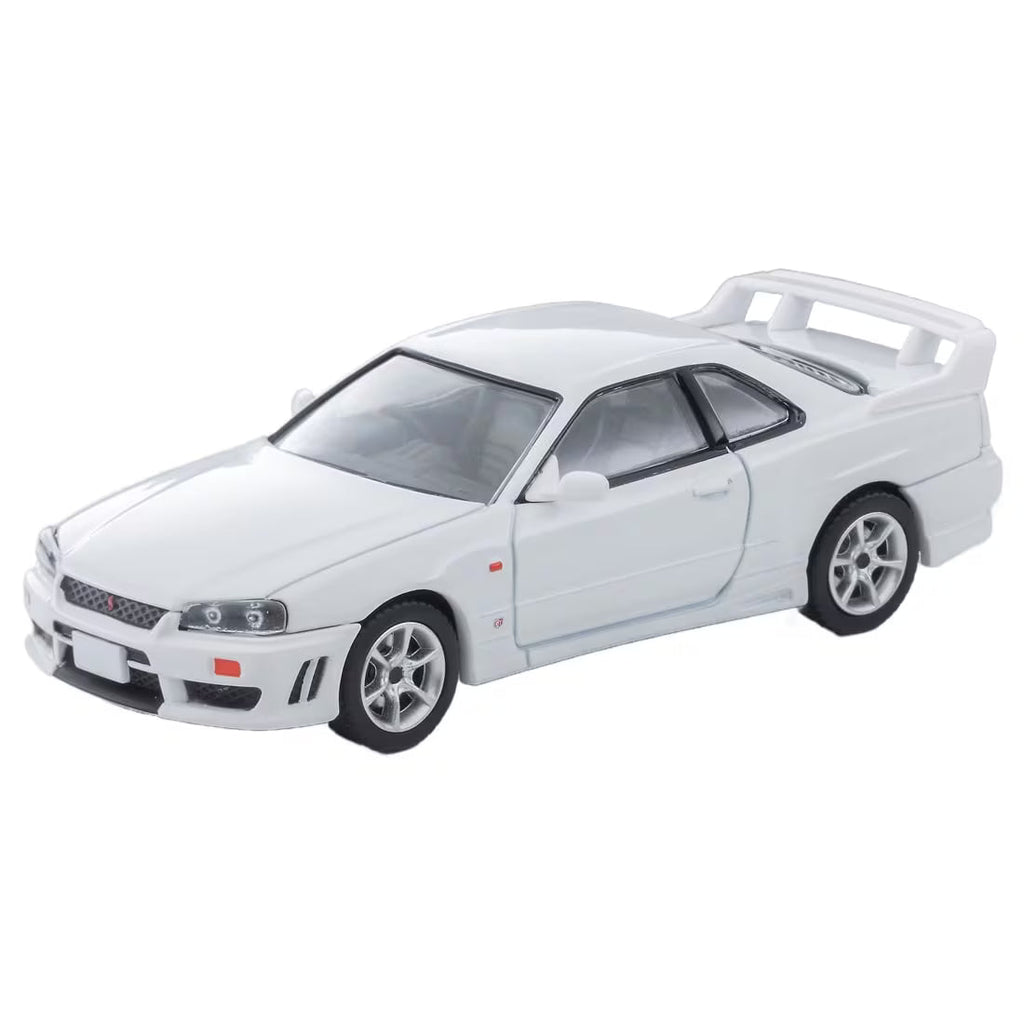 TOMICA Limited Vintage Neo - LV-N365b Nissan Skyline 2-door Sport Coupe 25GT TURBO con Pieza Opcional (White) 1998 Modelo - Tomica Costa Rica Collectors Club