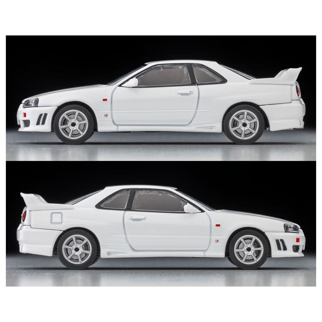 TOMICA Limited Vintage Neo - LV-N365b Nissan Skyline 2-door Sport Coupe 25GT TURBO con Pieza Opcional (White) 1998 Modelo - Tomica Costa Rica Collectors Club