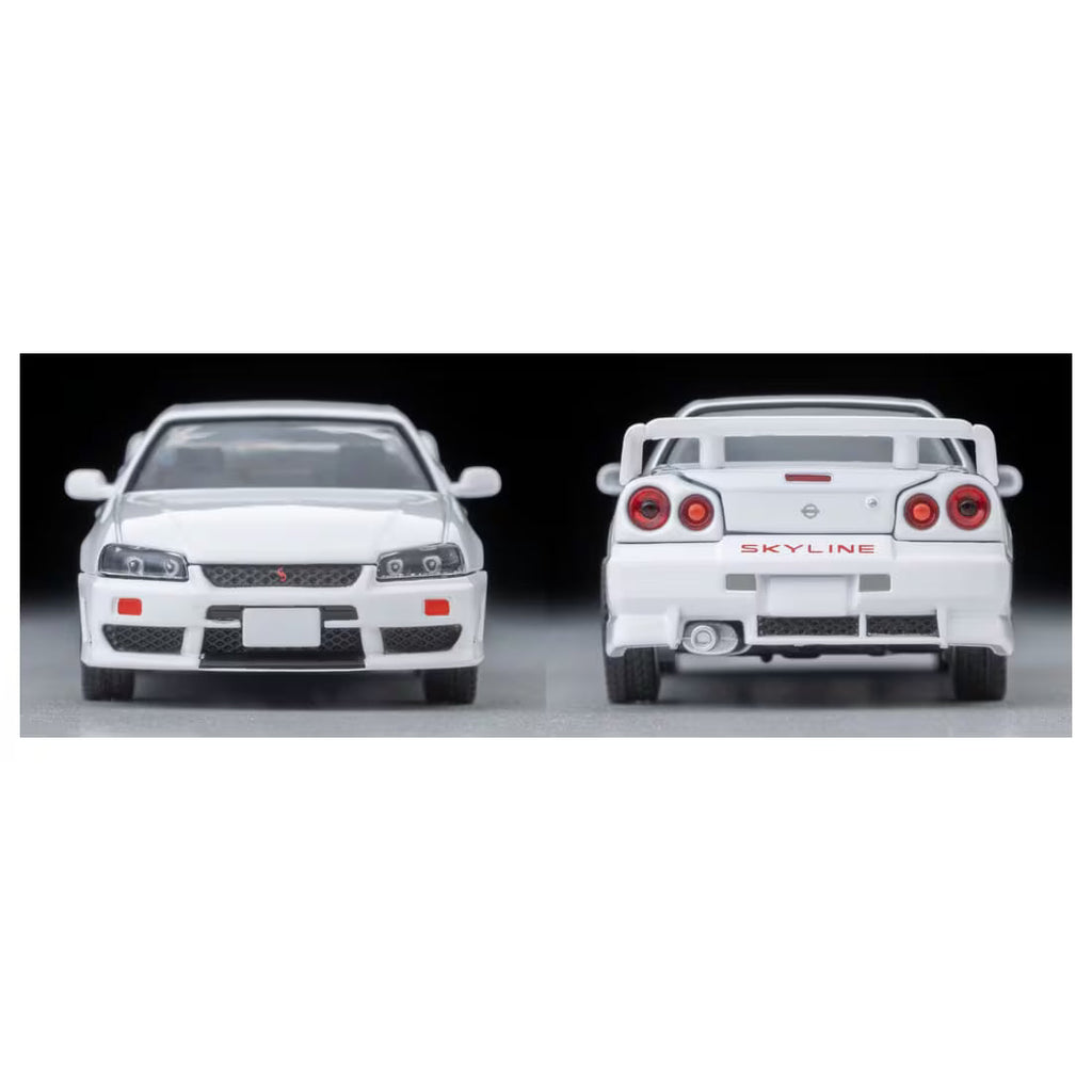 TOMICA Limited Vintage Neo - LV-N365b Nissan Skyline 2-door Sport Coupe 25GT TURBO con Pieza Opcional (White) 1998 Modelo - Tomica Costa Rica Collectors Club
