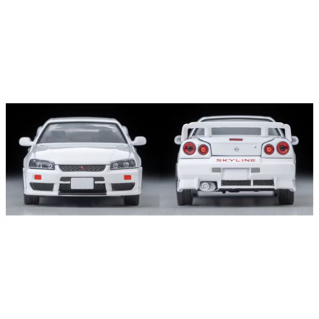 TOMICA Limited Vintage Neo - LV-N365b Nissan Skyline 2-door Sport Coupe 25GT TURBO con Pieza Opcional (White) 1998 Modelo - Tomica Costa Rica Collectors Club