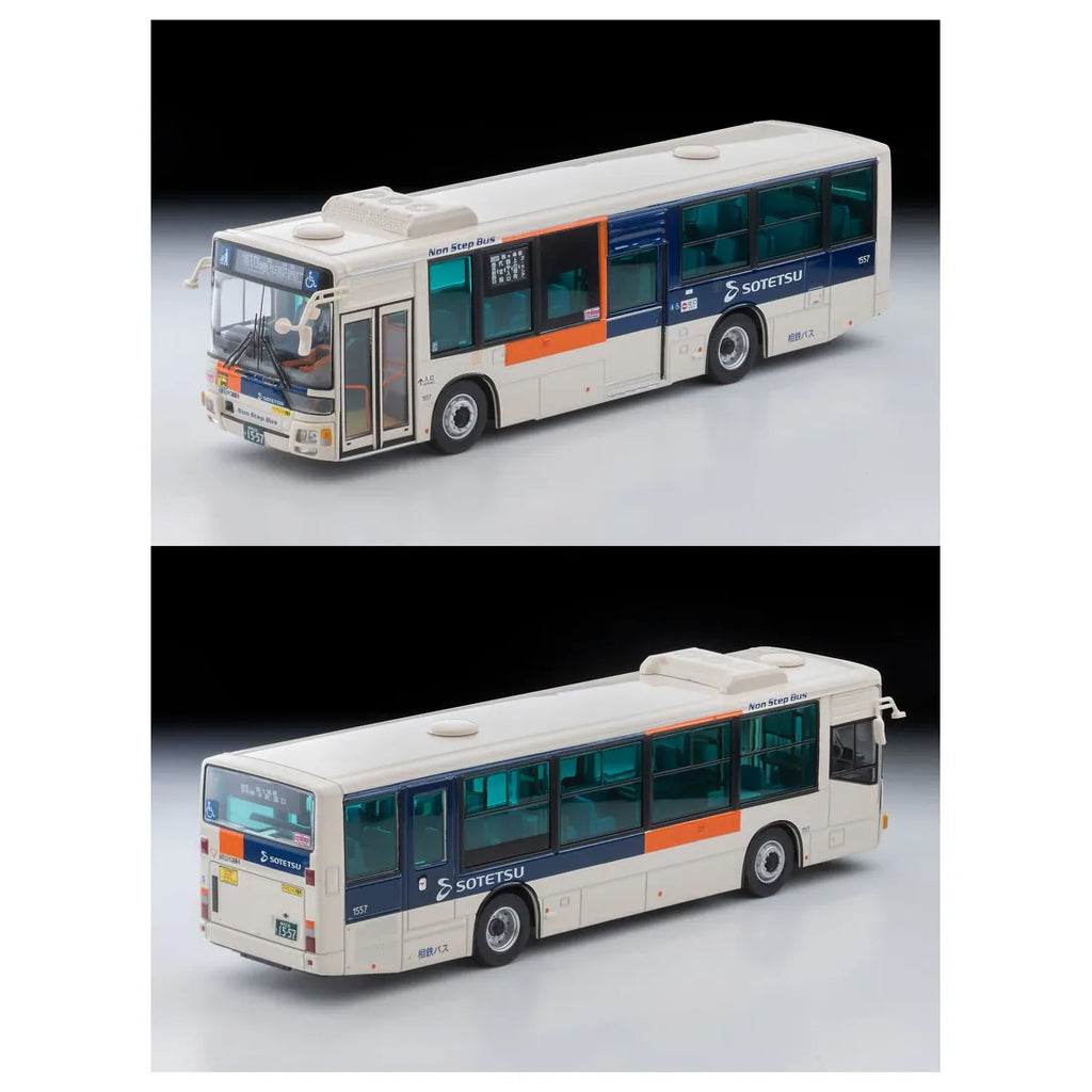TOMICA Limited Vintage Neo - LV-N342c Mitsubishi Fuso Aero Star Autobus de Piso Bajo (Sotetsu Bus) - Tomica Costa Rica Collectors Club