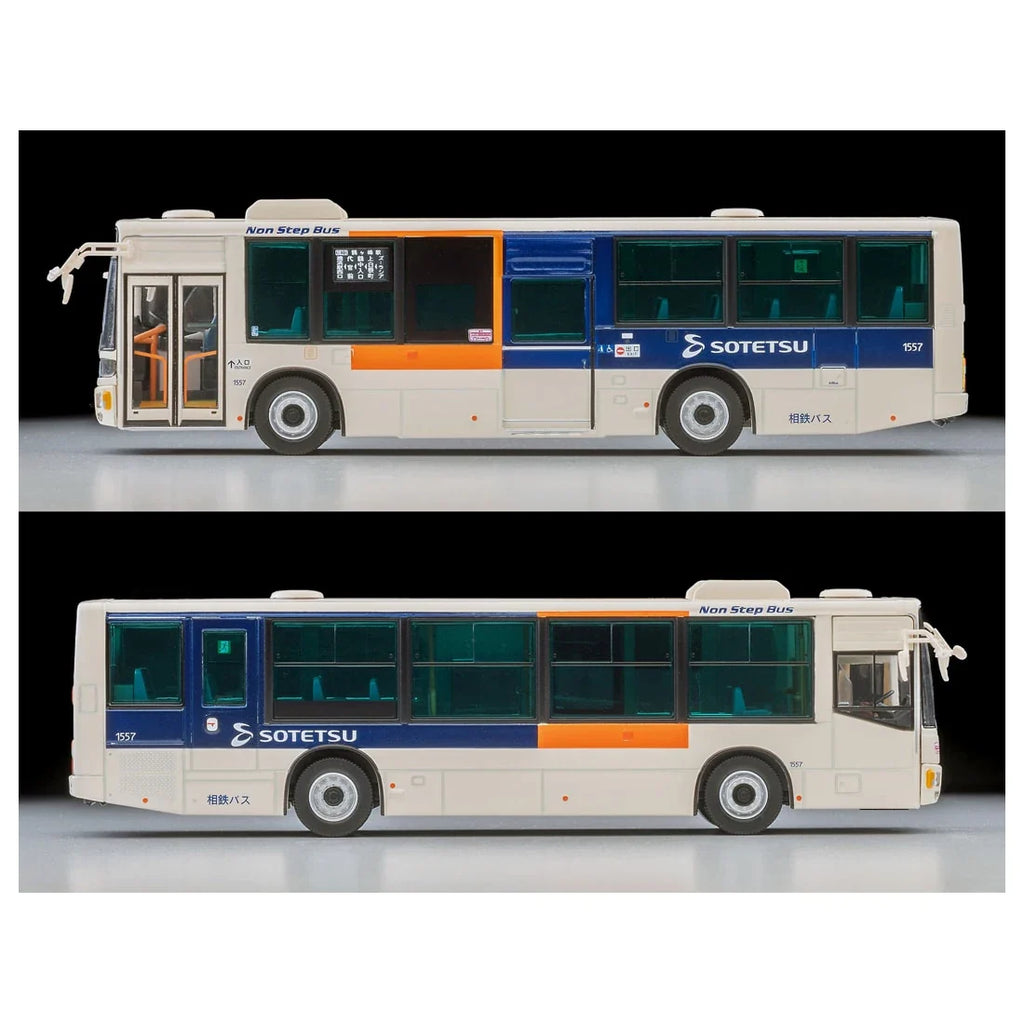 TOMICA Limited Vintage Neo - LV-N342c Mitsubishi Fuso Aero Star Autobus de Piso Bajo (Sotetsu Bus) - Tomica Costa Rica Collectors Club