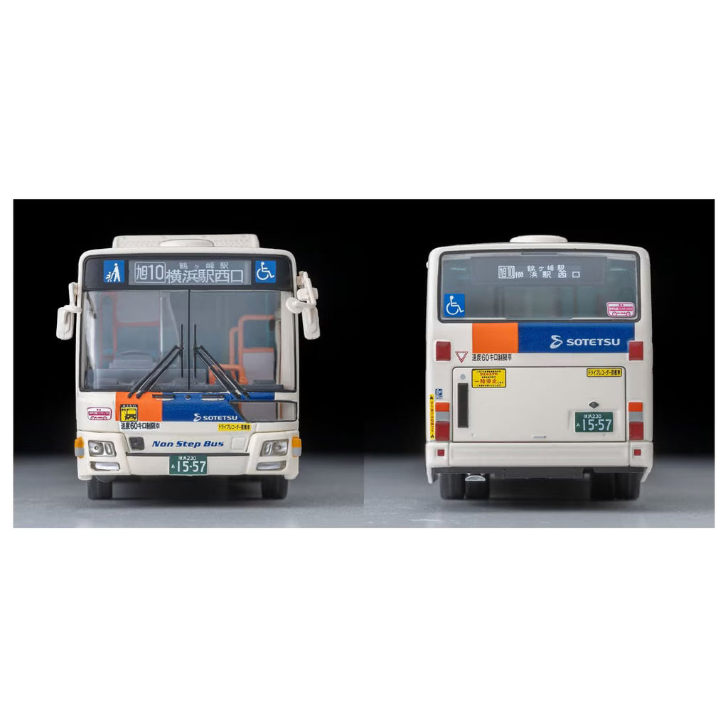 TOMICA Limited Vintage Neo - LV-N342c Mitsubishi Fuso Aero Star Autobus de Piso Bajo (Sotetsu Bus) - Tomica Costa Rica Collectors Club