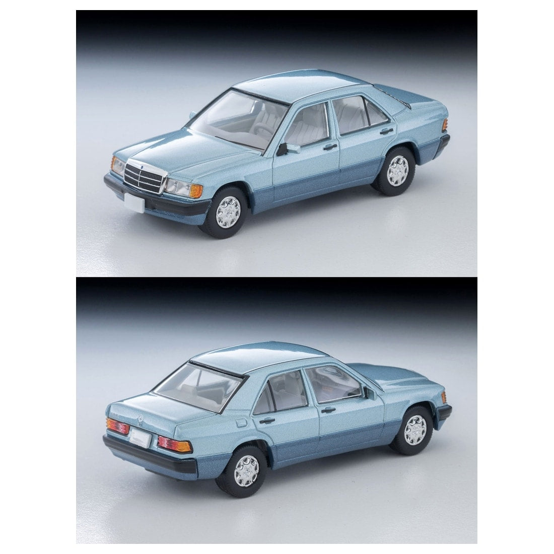 TOMICA Limited Vintage Neo - LV-N77c Mercedes-Benz 190 E (Pearl Blue) '92 Modelo - Tomica Costa Rica Collectors Club