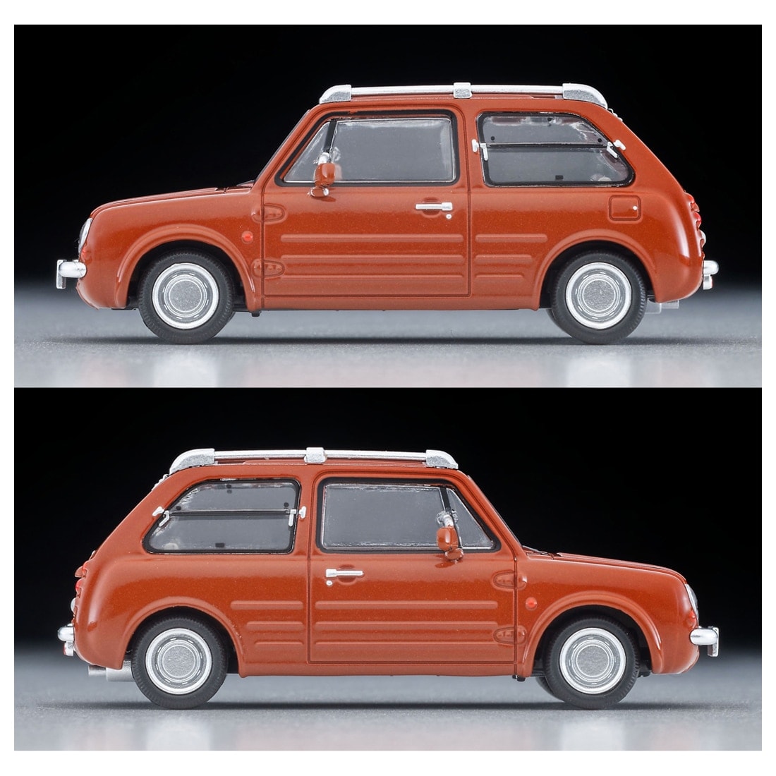 TOMICA Limited Vintage Neo - LV-N379b Nissan PAO (Terracotta) 1989 Modelo - Tomica Costa Rica Collectors Club